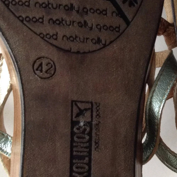 Pikolinos Naturally Good Women's Sandals Shoes Size US 11 Summer Flats - Picture 10 of 10